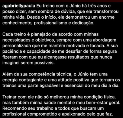 print depomentos de alunos